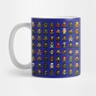 GI Joe 64 8bit Pixel Sprites Mug